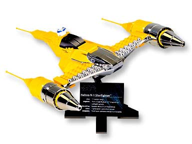 LEGO Set-Naboo Starfighter - UCS-Star Wars / Ultimate Collector Series / Star Wars Episode 1-10026-1-Creative Brick Builders